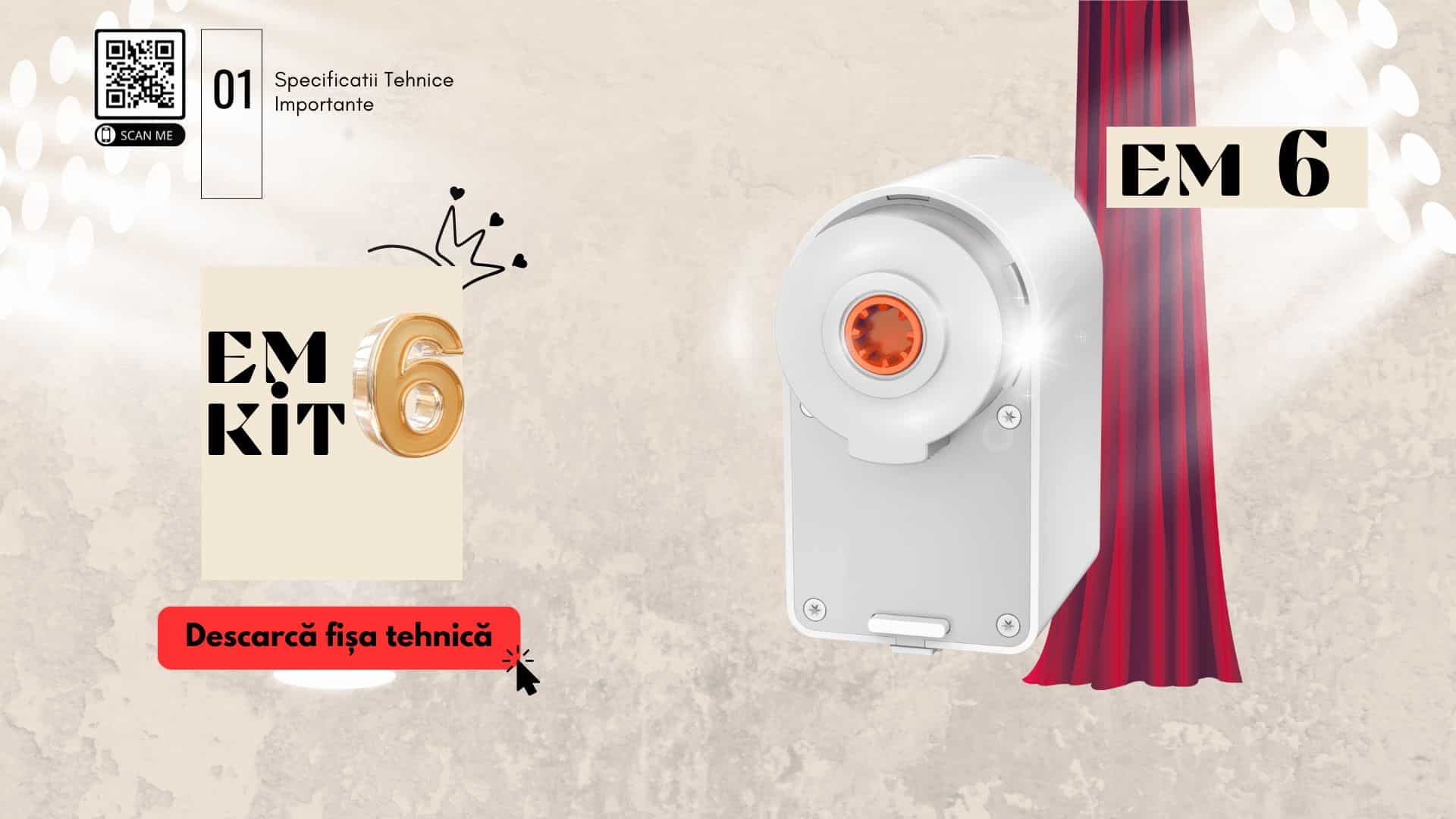Perdele electrice EM6