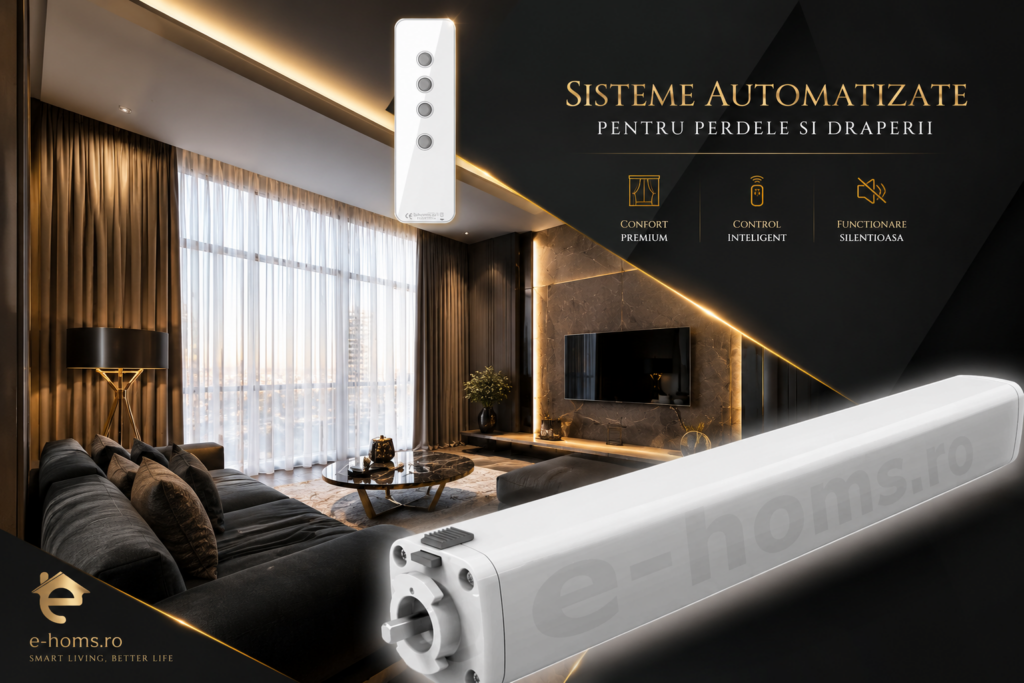 Sine electrice pentru perdele si draperii